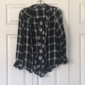 Black flannel